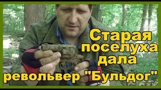 Нашел пистолет Бульдог, монеты, серебро. Поиск в лесу супер..