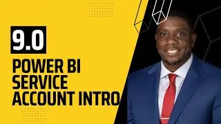 9.0 How to Service Introduction in Power BI | Power BI Tutorial for Beginner | By Carl Huff