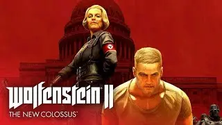 Wolfenstein II - The New Colossus. Ну ОООЧЕНЬ жёсткая игрулька!