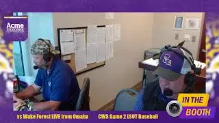 In The Booth with LSU Baseball