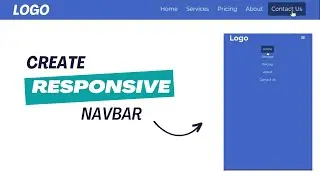 Create a Responsive Navbar Tutorial - Build a Navigation Bar that Adapts to All Devices!