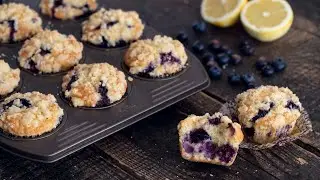 Easy Blueberry Muffins