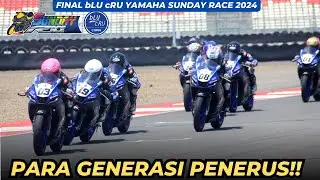 Juaranya Susah Ditebak‼️Race 2 R15 Idemitsu Junior Pro Final bLU cRU Yamaha Sunday Race 2024