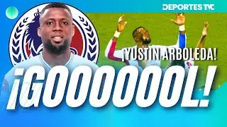 Gol de Yustin Arboleda, anota su doblete y Olimpia aumenta la ventaja ante Marathón en la Final