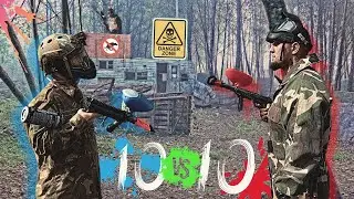 10 na 10 w Paintball