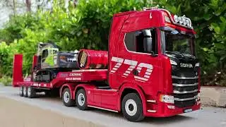 RC TRUCK Huina 1501D, SCANIA  770S SCALE 1/18 SCANIA RC TRUCK
