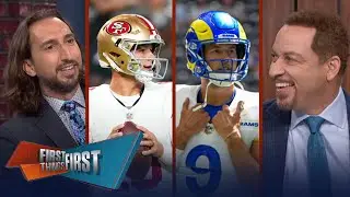 NFC West: Rams, 49ers battle for first in Nick and Brou's predictions | NFL | FIRST THINGS FIRST