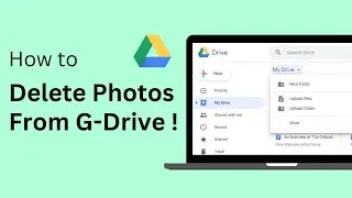 How To Delete Photos From Google Drive - Simple Tutorial !