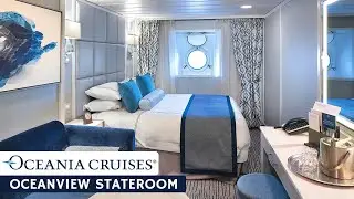 Oceania Regatta | Oceanivew Stateroom Full Walkthrough Tour & Review | 4K