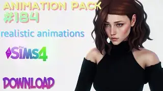 The Sims 4 Animation Pack  184 (DOWNLOAD) SIT TALK  MOCAP realistic animations EMOTIONS