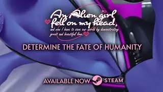 An alien girl fell on my head – Hentai Dating Sim Trailer