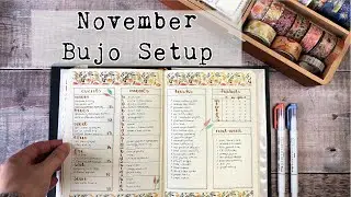 Bullet Journal Set Up | November