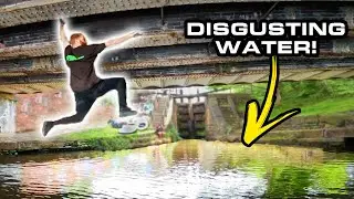 URBAN Ninja Warrior MONKEY BAR Challenge (Don't Get Wet!) 🇬🇧