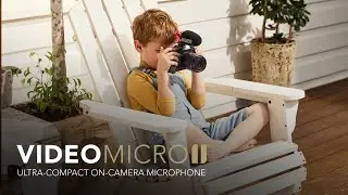 Introducing the VideoMicro II Ultra-Compact On-Camera Microphone