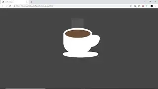 How to create Css Coffee Cup with steam Animation using Html & Css (2019) | Dev Zari[ SOURCE CODE ]