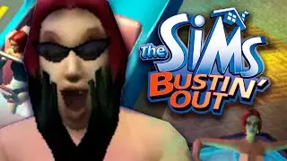 САМАЯ ДИКАЯ ЧАСТЬ СИМС | The Sims Bustin' Out