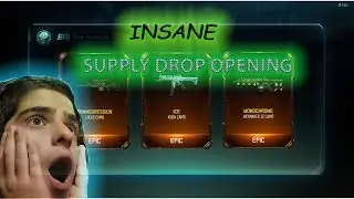 INSANE EPIC Supply Drop Opening - Crazy EPIC Weapon CAMO - Black Ops 3