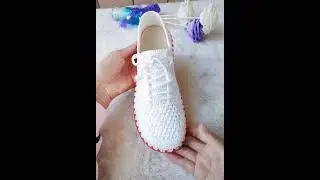 Вязаная обувь на лето