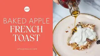 Baked Apple French Toast || Dairy-free crowd-pleaser