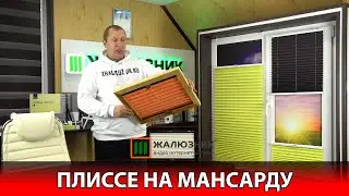 Шторы Плиссе на мансардные окна от производителя - ЖАЛЮЗНИК