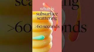 Explaining the physics behind Subsurface Scattering #3d #blender #cinema4d