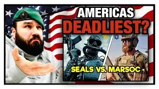 WHO IS BETTER? NAVY SEALS VS. MARINE RAIDERS (MARSOC) (British Marine Reacts)