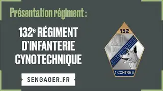 Présentation 132e Régiment d'infanterie cynotechnique