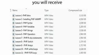 PHP Beginner Video Tutorials