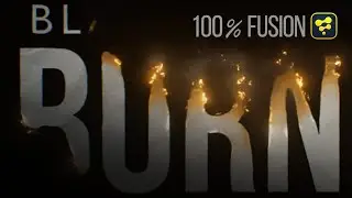 Advanced Burn Effect - BMD Fusion - Tutorial