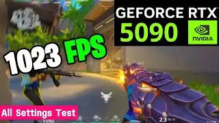 Valorant : RTX 5090 (32 GB)  1000+ FPS 😲😲😲 (1080p, 1440p, 4K)