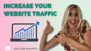 How To Increase Website Traffic #shorts