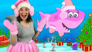 Christmas Baby Shark | Kids Songs & Nursery Rhymes | Christmas Sharks Song for Kids