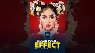 Creating a Mesmerizing Mosaic Puzzle Effect in Photoshop with Your Photos