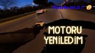 MOTORUMU YENİLEDİM EFSANE OLDU #motovlog 46