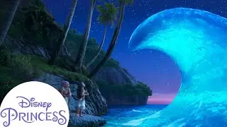 The Ocean Chooses Moana | Disney Princess