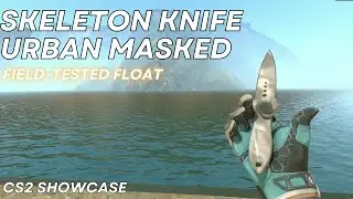 Skeleton Knife Urban Masked (Field-Tested) | CS2 Skin Showcase #916