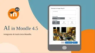 AI in Moodle 4.5