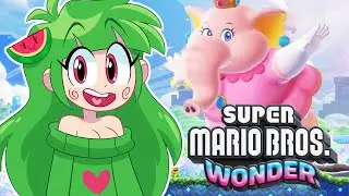 SUPER MARIO WONDER LAUNCH STREAM! Come wonder with me!!! 🐘