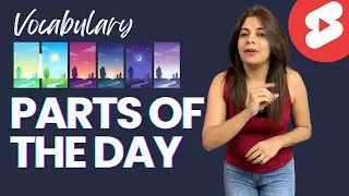 Parts Of The Day Vocabulary | Improve English Speaking #vocabularywords #vocabulary #english #shorts