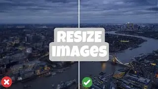 How to Resize Images WITHOUT losing quality in Photopea