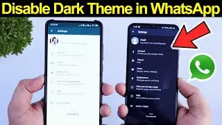 How to get rid of dark theme in WhatsApp android, iOS, iPhone? // Smart Enough