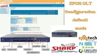 OLT configuration step by step on default mode | EPON OLT