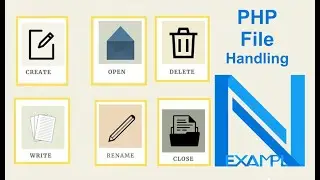 PHP File Handling | PHP - exists, fopen, fgets, fwrite, unlink, rename For File Handling