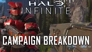 Halo Infinite Campaign Gameplay Reveal Breakdown! New Weapons, Equipment, & News!