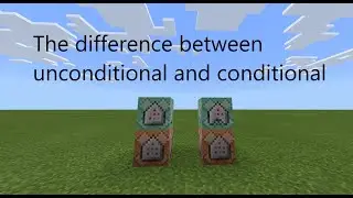 The difference between unconditional and conditional in 30 seconds