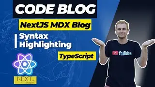 NextJS MDX Blog with Syntax Highlighting and TypeScript