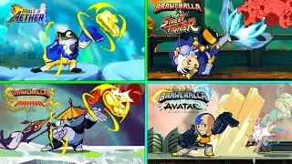 Every WU SHANG CROSSOVER in Brawlhalla 1v1