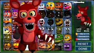 Foxy is fixed! Adventure Un Nightmare Foxy in FNaF World! (Mod)