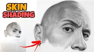 Easy Realistic Skin Shading Tutorial ||  How to Draw Realistic Skin