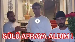 Mert Ramazan Demir Sevgilsi Afra Saraçoğluna Gül Hediyye Etti-Özel Röportaj Görüntüsü